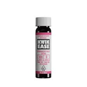 KWIK EASE - Kwik Ease - Tincture - Strawberry Haze - 100mg