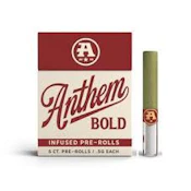 Anthem Bold | Infused Glass Tip 5 pack .5g  | Blue Dream | 2.5g