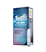 Jaunty Crunch N Munch Live Rosin Vape Cartridge .5g