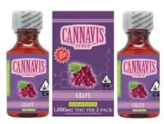 Cannavis | Grape Syrup (2pk) 1,000mg