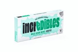 IncrEdibles | Chocolate Bar (10ct) | Mile High Mint | 100mg