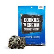 Detroit Edibles - Cookies 'N Cream Cannabis Crispy - 200mg THC - Expiration Date: 11/15/2024