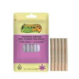 Greenline - Green Line Infused 5pk Prerolls 3.5g Alien Sweet Treats