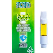 ICED - Vape Cartridge - 1g - Sativa - Lemon Tree