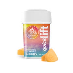 Wana Edibles - Wana Optimals | Quick Lift | Clementine Shine 