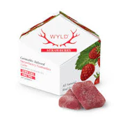 Wyld - Strawberry 20:1 CBD:THC Hybrid Enhanced Gummy 10mg