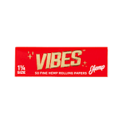 VIBES | 1 1/4 Size | Hemp Rolling papers