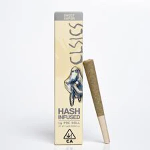 CLSICS - CLSICS Hash Preroll 1g Indica Ghost Vapor