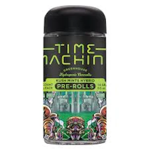 Time Machine - Time Machine - Preroll - Kush Mints - 28 Pack