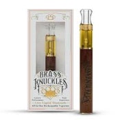 Brass Knuckles-Gas Face- Live Liquid Diamond- 1g AIO Vape