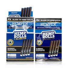 Snap Canna - Hemper | Hemp Rolls w/ glass tips 5 pack | Blueberry Main Image