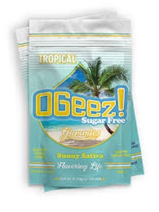 OGEEZ - OGeez! | Sugar Free Gummies 10ct | Tropical Sativa  | 100mg