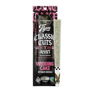 CLAYBOURNE CO. - Claybourne Classic Cut Preroll 1g Wedding Cake