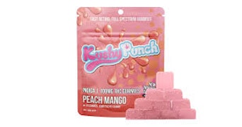Kushy Punch 10pk Gummies Peach Mango
