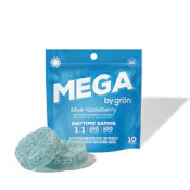Grön 1:1 Blue Razzleberry Mega Pearl - Daytime Sativa - CBG/THC