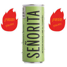 CQ - Senorita | 12fl oz 4pack | "FUEGO" Jalapeno Lime Margarita | 5mg THC Main Image