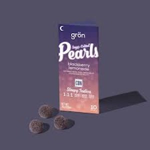 Grön - Grön | Gummies 10ct | Blackberry Lemonade 1:1:1 CBN:CBD:THC | 100mg