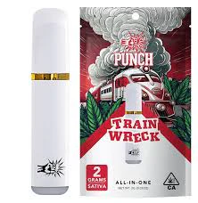 Punch Extracts - Punch - 2g Distillate AIO - 	 Punch - 2g Distillate AIO - Trainwreck (2g) Main Image