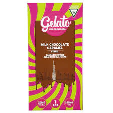 Gelato - Gelato Milk Chocolate Carmel Dubai Bar Main Image
