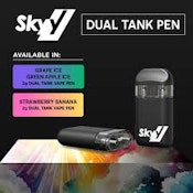 Skyy | 2g Disposable - DUAL Tank | Grape Ice (1g) & Green Apple Ice (1g) | 2g