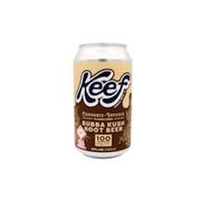 Keef Brands - Keef | 12fl oz Can | Bubba Kush Root Beer | 100mg