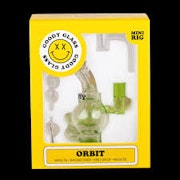 Hemper - Goody Glass -  Orbit Mini Rig 4 Piece Kit - Slime Green