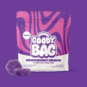 GOODY BAG - Goody Bag | Gummies 5pk | Goodnight Grape 2:1 THC:CBN  | 100mg