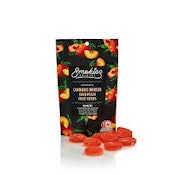 Smokiez | Fruit Chews 10pck | Sour Peach | 100mg