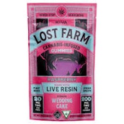 Lost Farm - Raspberry (I Hybrid) Resin Gummies - 200mg