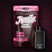 Jaunty Magic Melon Liquid Diamonds AIO Vape 1.5g