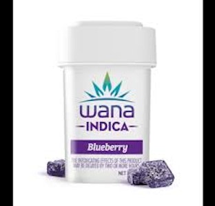 Wana Edibles - WANA QUICK: Blueberry 10 pk - Indica - 10mg
