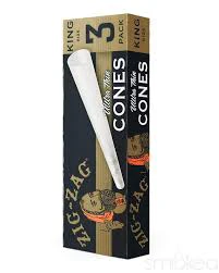 Snap Canna - Zig Zag | 3 pack Cones  | King Size Main Image