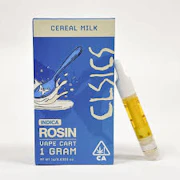 Clsics Live Rosin Cart 1g Cereal Milk
