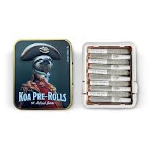 Koa - Koa Infused 10pk Prerolls 3.5g Forbidden Fruit x Grape Ape