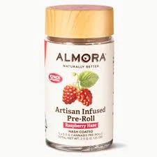 ALMORA FARMS - Almora Farm Infused 5pk Prerolls 2.5g Raspberry Haze Main Image