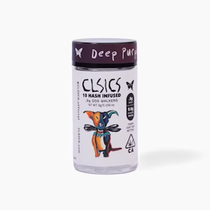 CLSICS - CLSICS: Deep Purple Hash Infused .3g Preroll 10-Pack/3g (I)