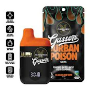 CLAYBOURNE - GASSERS - DURBAN POISON 1G AIO VAPE