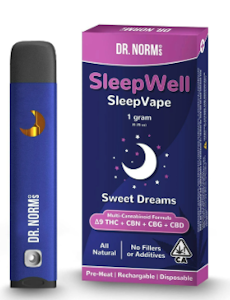 DR. NORM'S - Dr. Norms - Disposable - Sleep Well - (CBN) 1G