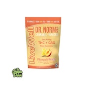 DR. NORM'S - Pineapple Peach - Livewell Gummies - 100MG