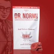 Dr. Norm's- 100mg Red Velvet (10 cookies)