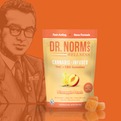 DR NORMS | PINEAPPLE PEACH 1:1 THC/CBG - 10PK | EDIBLE