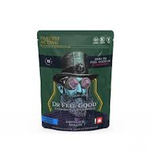 Dr. Feel Goods - Dr. Feel Goods 100mg Blueberry Lemonade Nano-Infused Distillate Indica Gummy