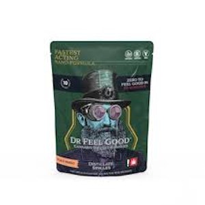 Dr. Feel Goods - Dr. Feel Goods 100mg Peach Mango Nano-Infused Distillate Sativa Gummy