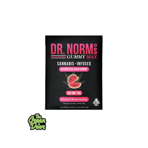 DR. NORM'S - DR. NORM'S - Wicked Watermelon - MAX Hash Gummies - 100MG