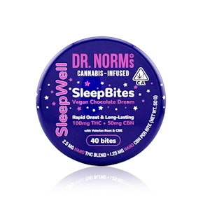DR. NORM'S - Edible - Sleep Bites - 40 Count - CBN - 100MG