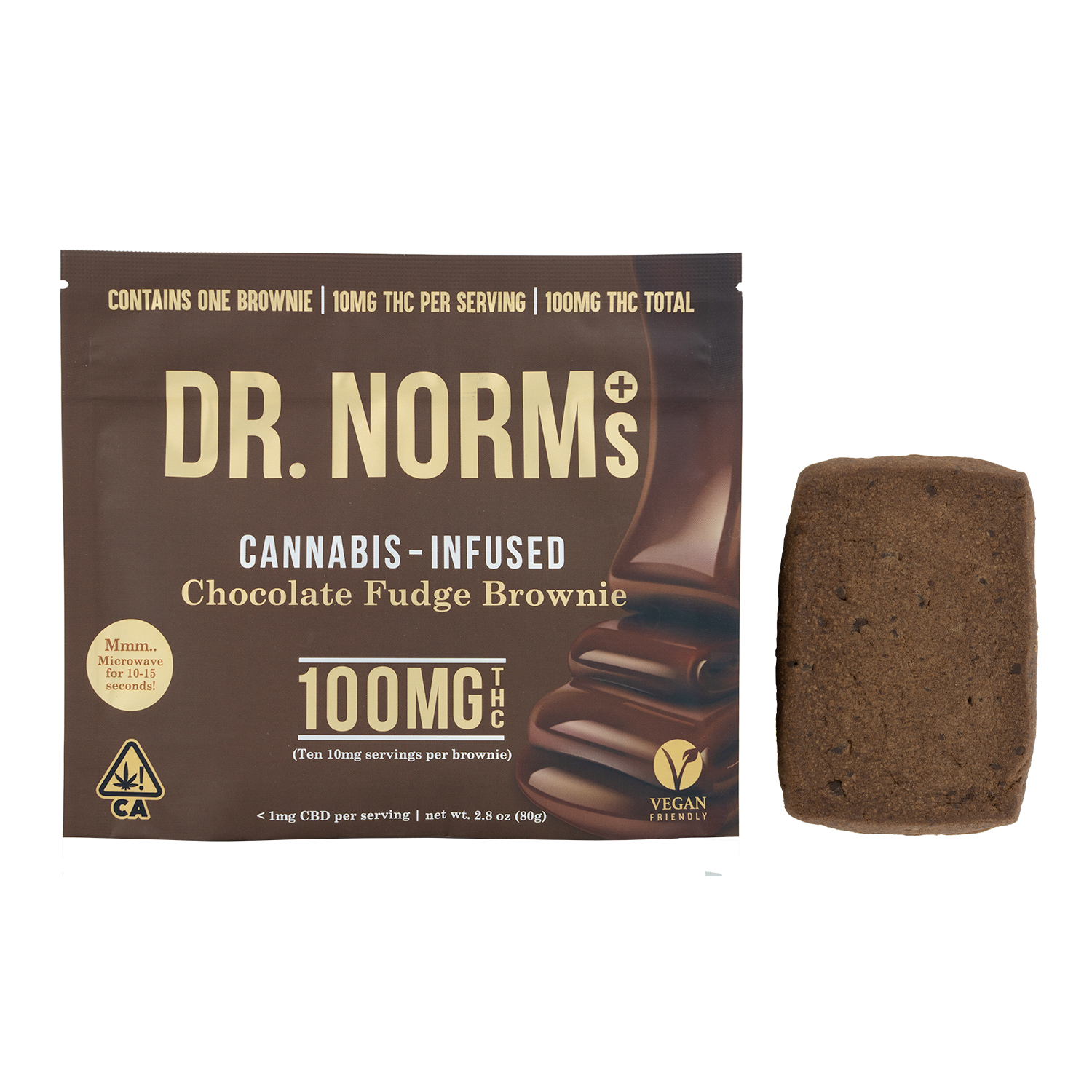 Dr. Norm's | Chocolate Fudge | Brownie