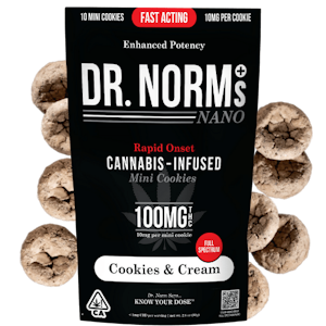 DR. NORM'S - Dr. Norm's | Cookies & Cream | Mini Cookies 