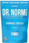 [Dr. Norm's] THC Cookie - 100mg - Chocolate Chip (5pk)  (H)