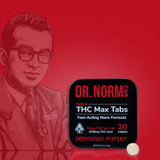 DR NORMS | MAX THC TABLETS INDICA - 20PK | CAPSULE | 1000MG