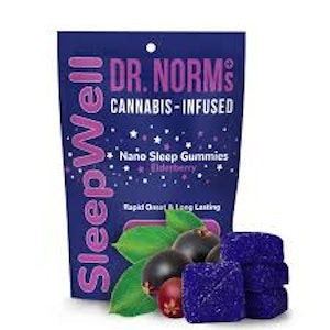 DR. NORM'S - DR NORMS | SLEEPWELL ELDERBERRY 2:1 THC/CBN - 10PK | EDIBLE